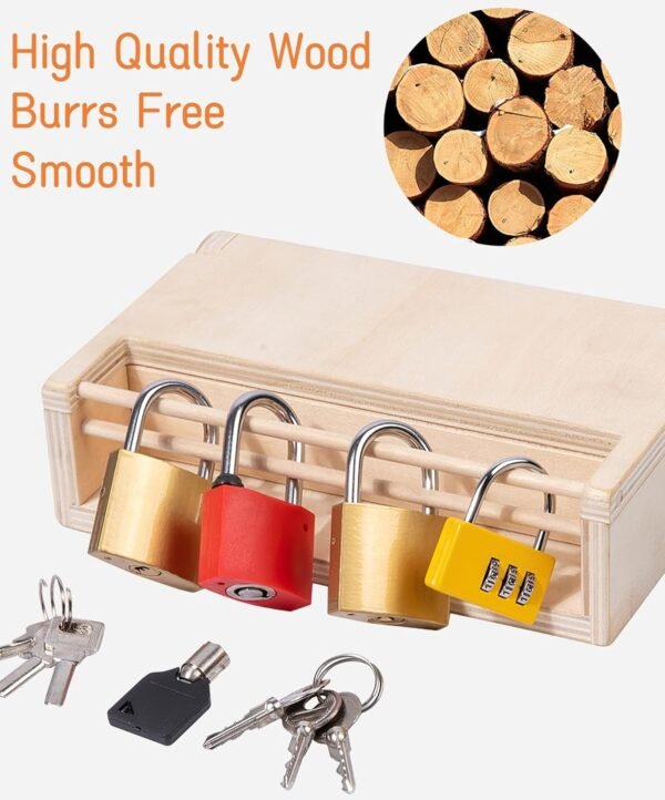 6-Pack Lock and Key Toy Set – Hands-On Learning for Kids - Image 2