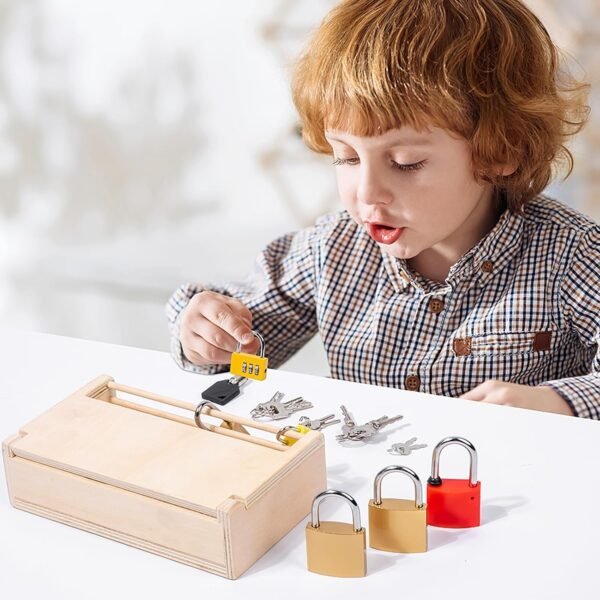6-Pack Lock and Key Toy Set – Hands-On Learning for Kids - Image 6