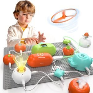 STEM Circuit Kit – Build 420+ Projects with 35 Parts for Kids