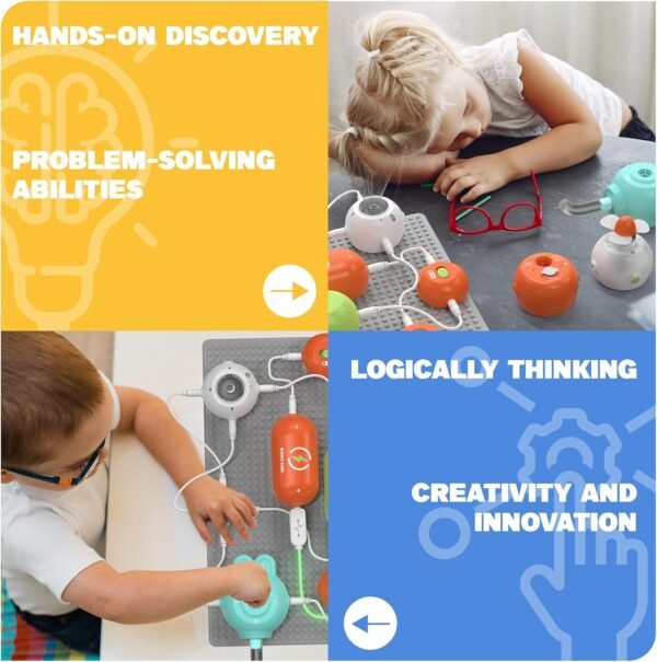 STEM Circuit Kit – Build 420+ Projects with 35 Parts for Kids - Image 3
